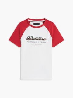 TH x Cadillac Formula 1® Team Logo Raglan T-Shirt — White 5
