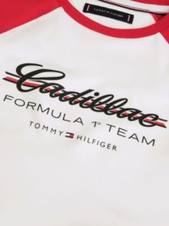 TH x Cadillac Formula 1® Team Logo Raglan T-Shirt — White 7