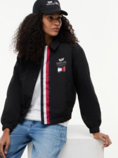 TH x Cadillac Formula 1® Team Logo Coach Jacket — Black 3