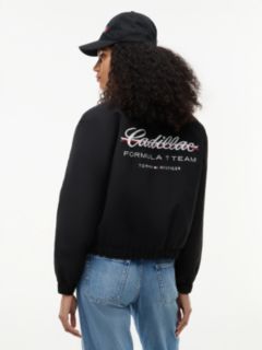 TH x Cadillac Formula 1® Team Logo Coach Jacket — Black 4