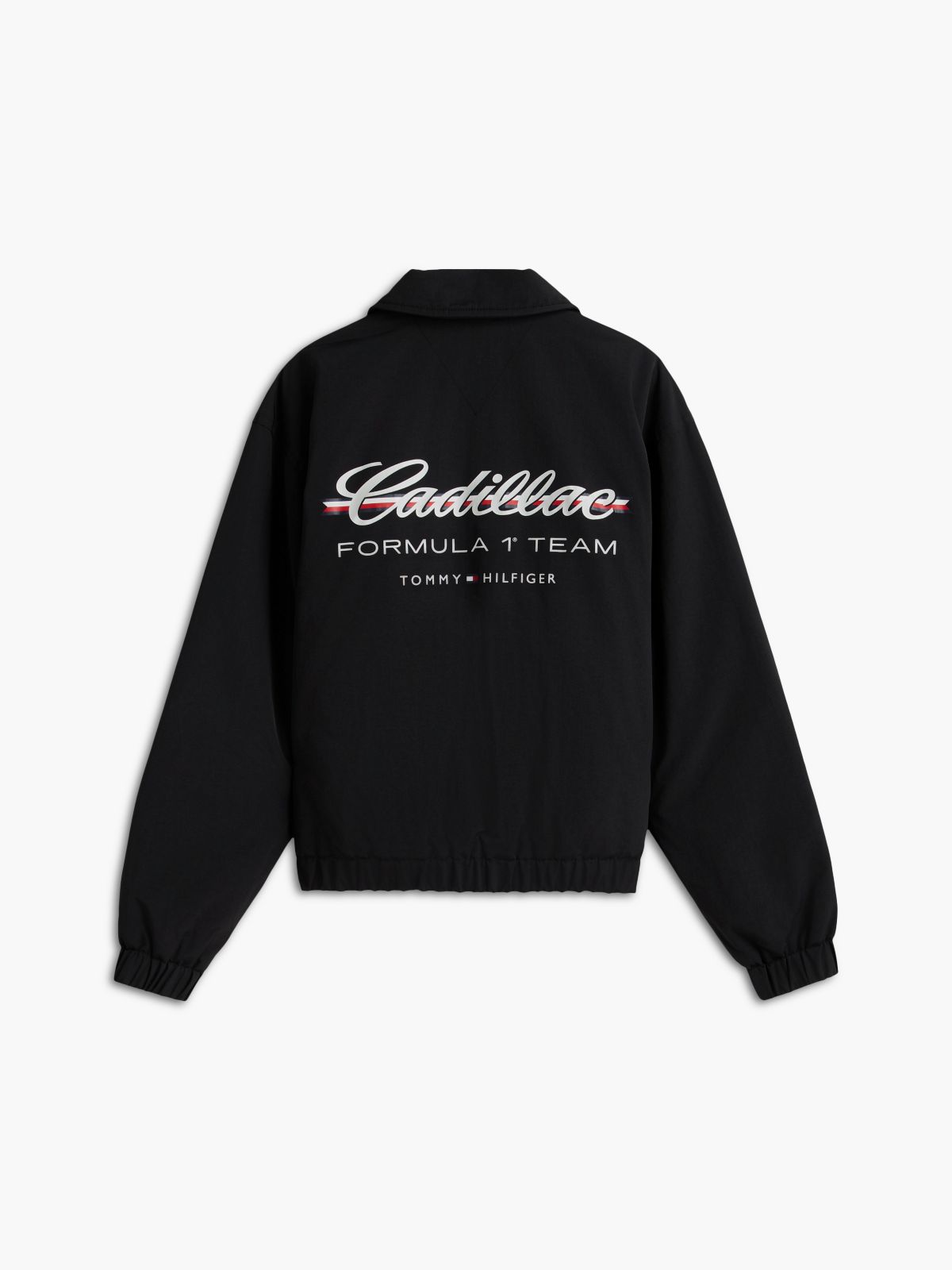 TH x Cadillac Formula 1® Team Logo Coach Jacket — Black