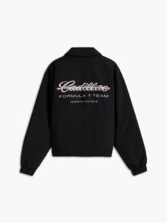 TH x Cadillac Formula 1® Team Logo Coach Jacket — Black 6