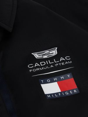 veste de coach th x cadillac formula 1® team noir pour femmes tommy hilfiger
