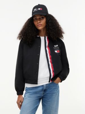 veste de coach th x cadillac formula 1® team black pour femmes tommy hilfiger