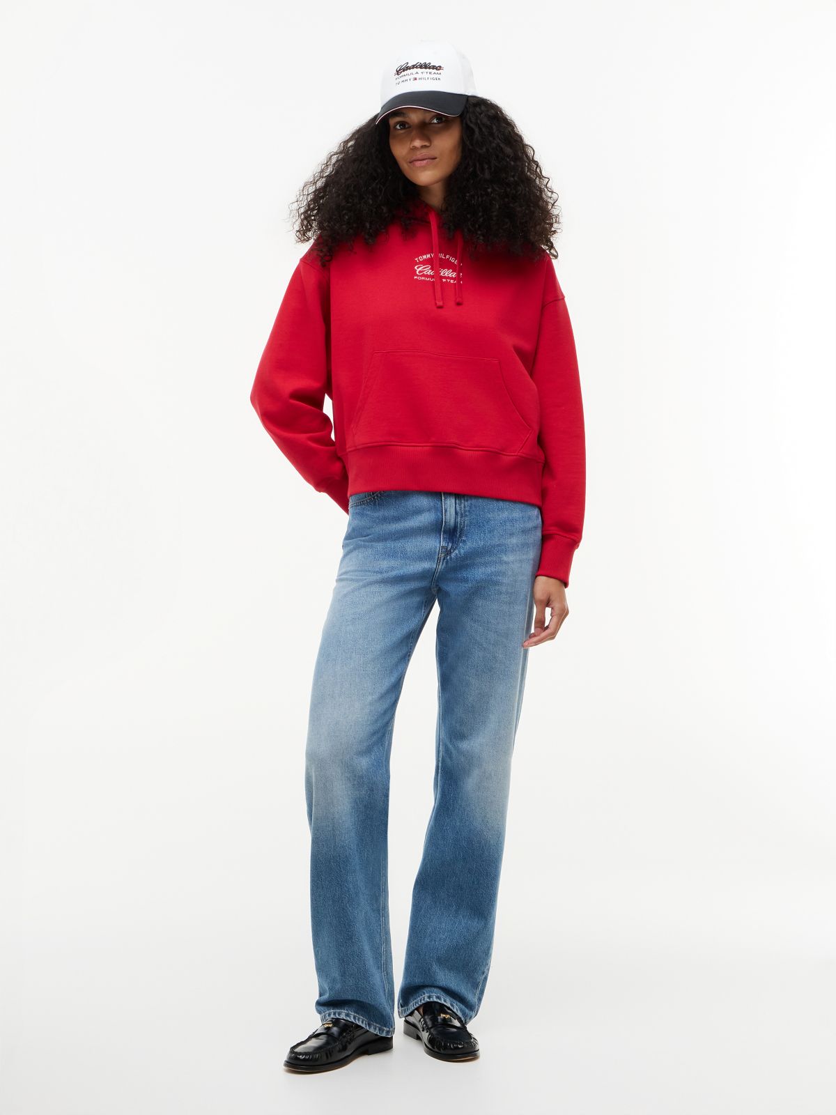 TH x Cadillac Formula 1® Team Logo Hoody — Red
