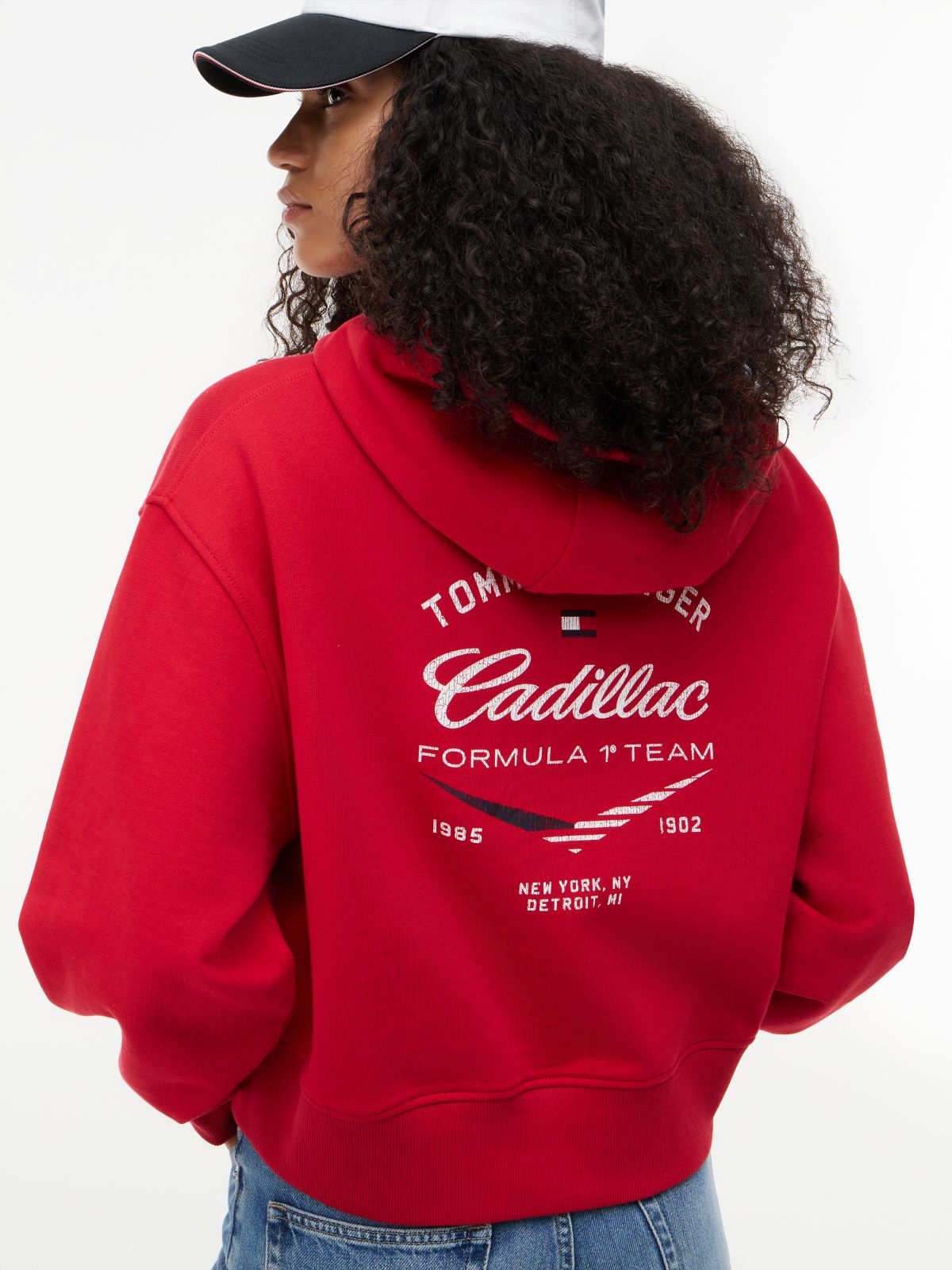TH x Cadillac Formula 1® Team Logo Hoody — Red