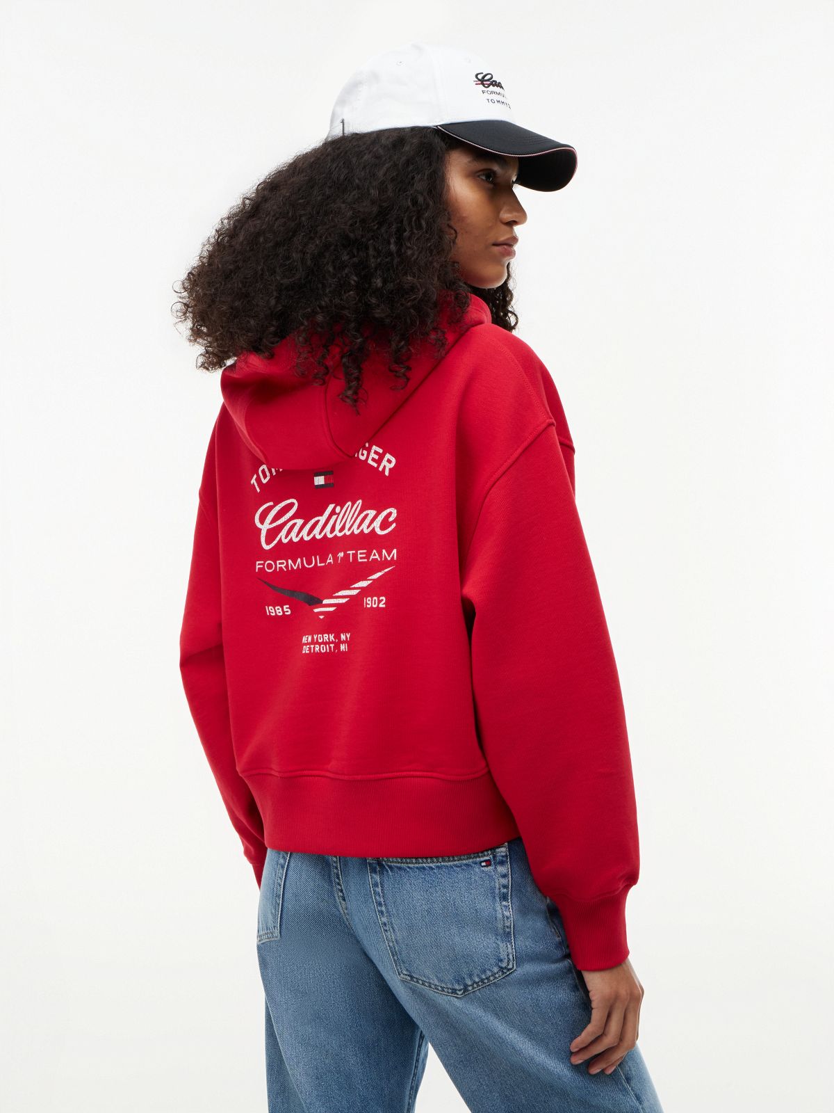 TH x Cadillac Formula 1® Team Logo Hoody — Red
