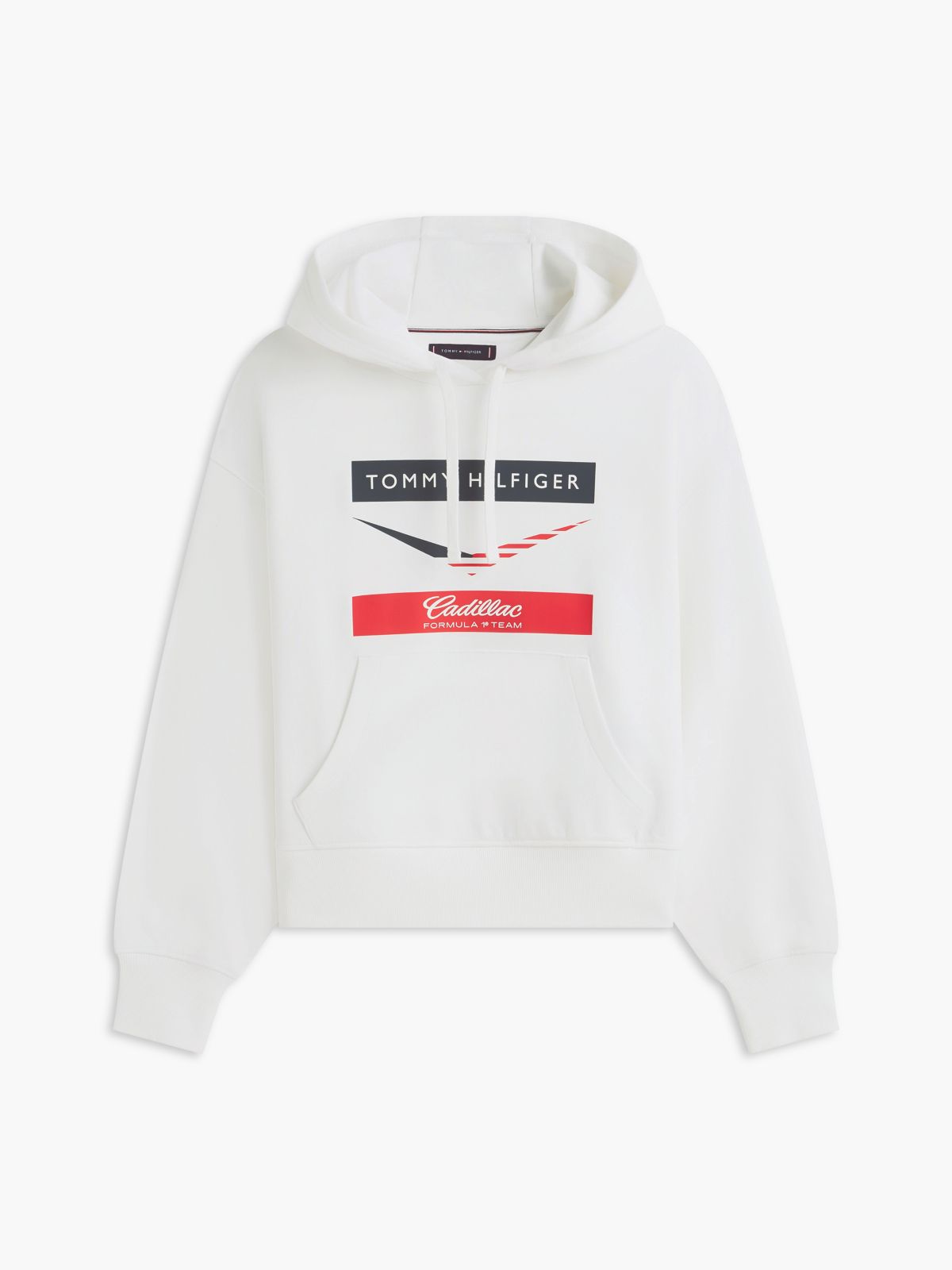 TH x Cadillac Formula 1® Team Chevron Hoody — White