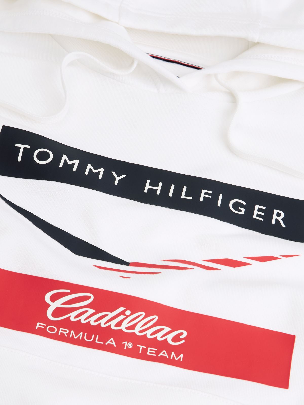 TH x Cadillac Formula 1® Team Chevron Hoody — White