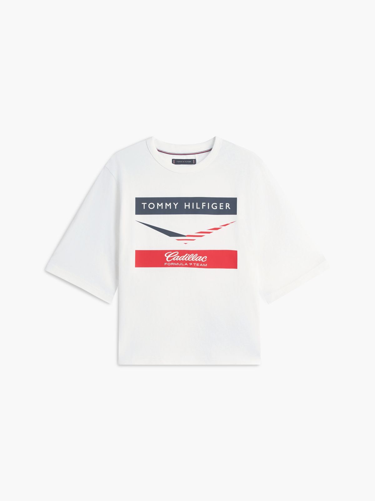 TH x Cadillac Formula 1® Team Chevron T-Shirt — White