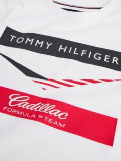 TH x Cadillac Formula 1® Team Chevron T-Shirt — White 7
