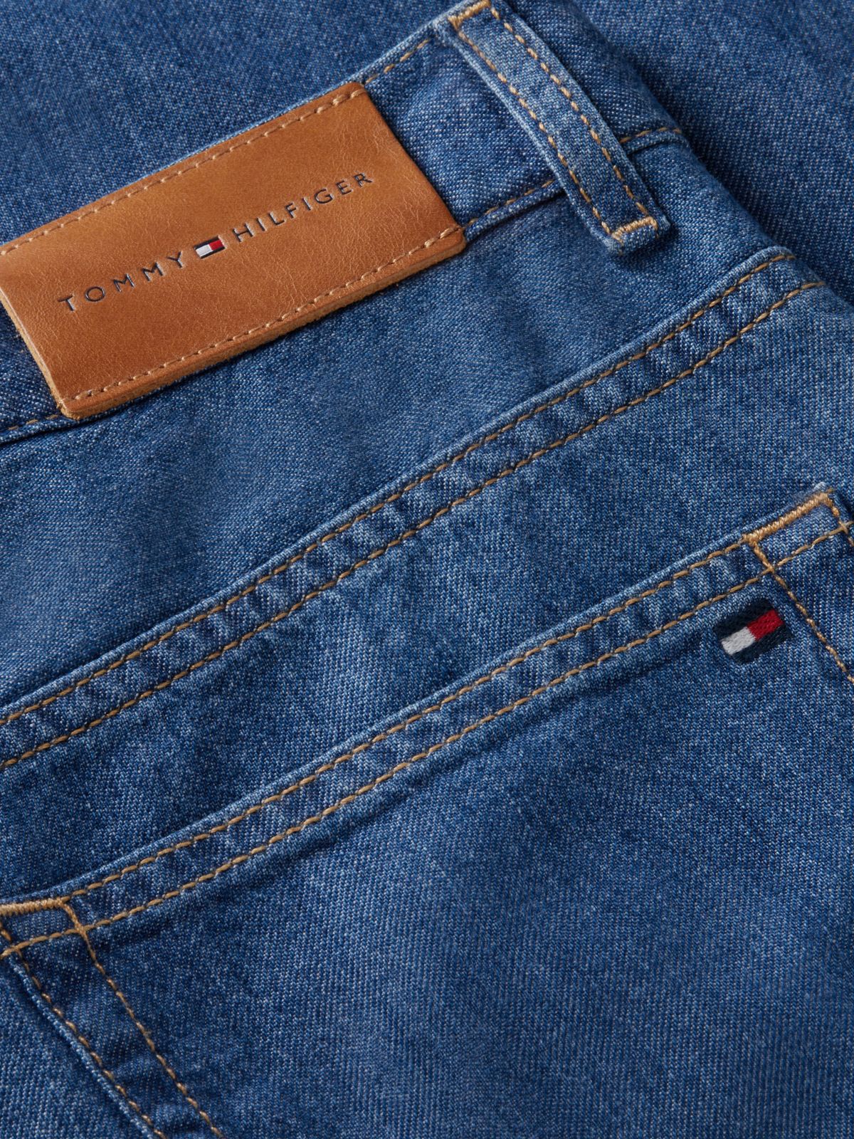 70s High Rise Wide Leg Jeans — Blue