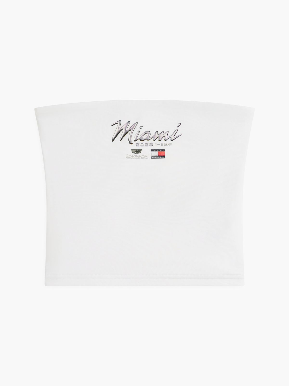 TH x Cadillac Formula 1® Team Miami Bandeau Top — White
