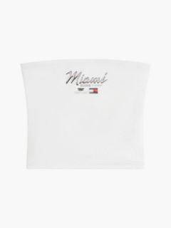 TH x Cadillac Formula 1® Team Miami Bandeau Top — White 5