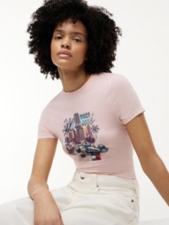 TH x Cadillac Formula 1® Team Miami T-Shirt — Pink 2