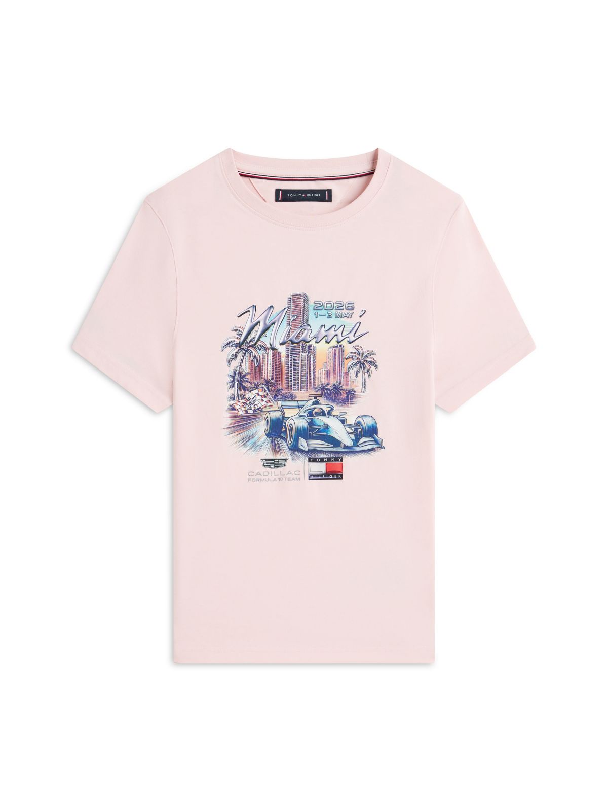 TH x Cadillac Formula 1® Team Miami T-Shirt — Pink