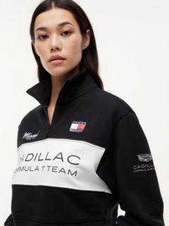 TH x Cadillac Formula 1® Team Miami Half-Zip Sweatshirt — White 2