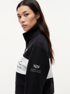 TH x Cadillac Formula 1® Team Miami Half-Zip Sweatshirt — White 4