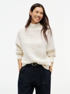 Heritage Pure Wool Mock Neck Jumper — Yellow 2