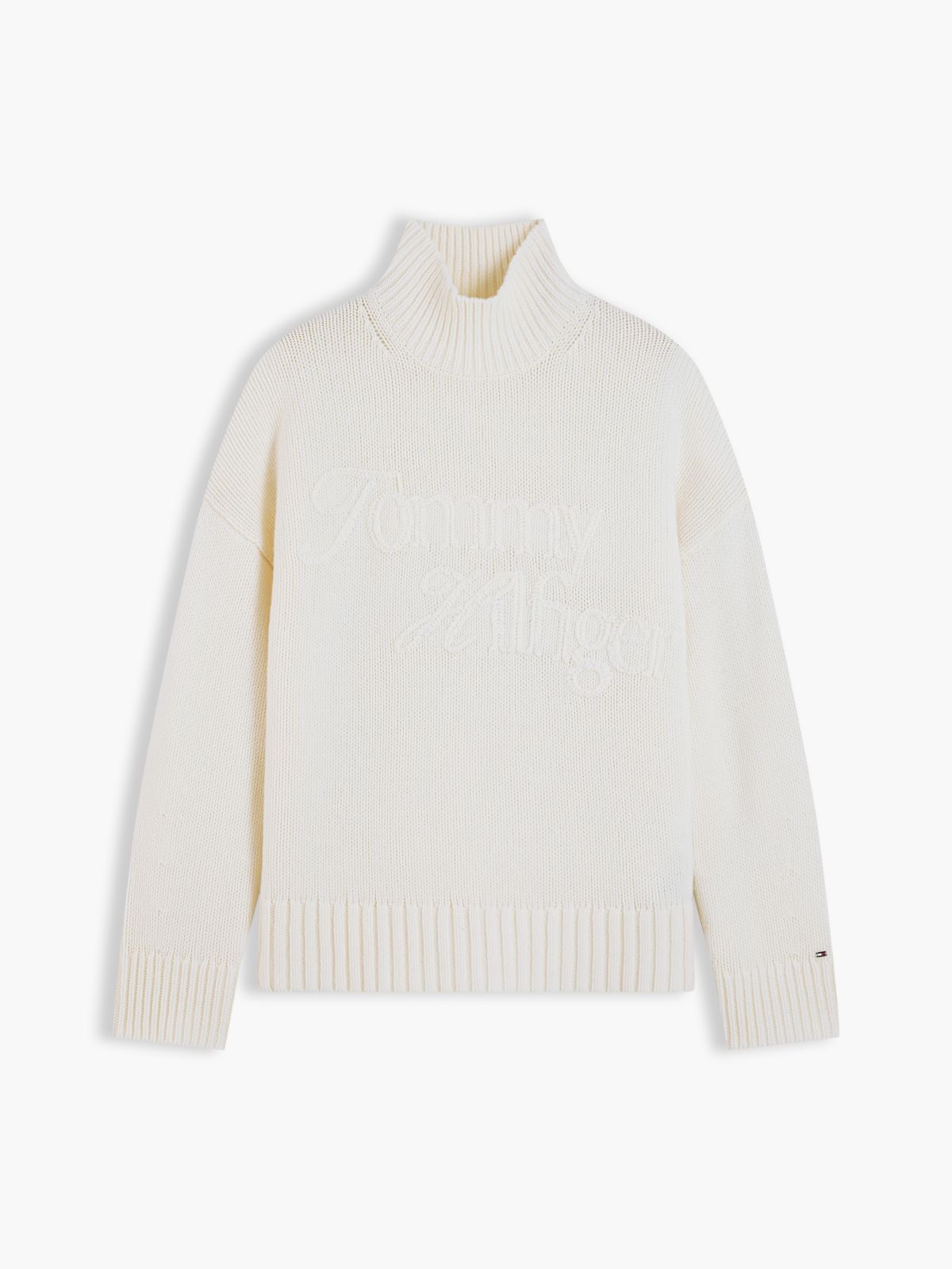 Heritage Pure Wool Mock Neck Jumper — Yellow