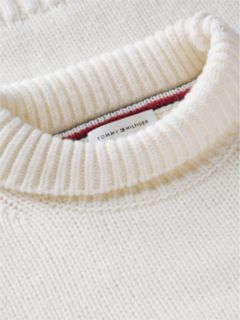 Heritage Pure Wool Mock Neck Jumper — Yellow 6