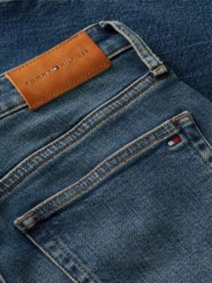 Skye Mid Rise Bootcut Pressed Crease Jeans — Blue 9