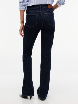 denim skye mid rise bootcut pressed crease jeans for women tommy hilfiger