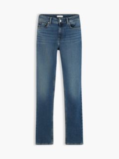 Harlow Mid Rise Skinny Whiskered Jeans — Blue 7