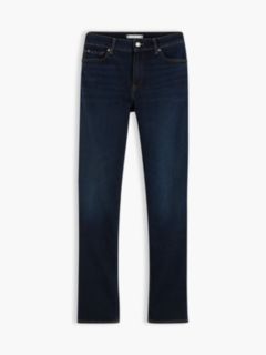 Harlow Mid Rise Skinny Whiskered Jeans — Blue 8