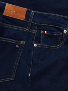 Luna Mid Rise Flared Jeans — Blue 8