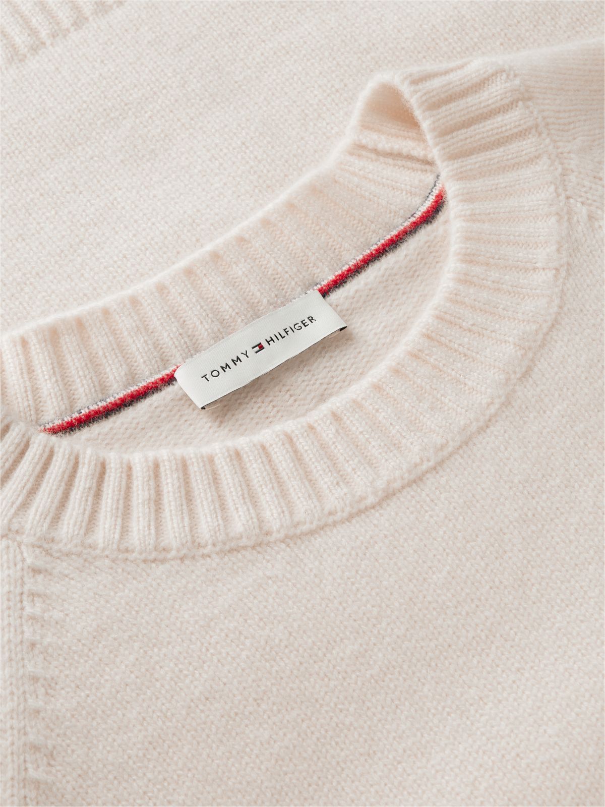 Wool Blend Relaxed Jumper With Cashmere — Yellow