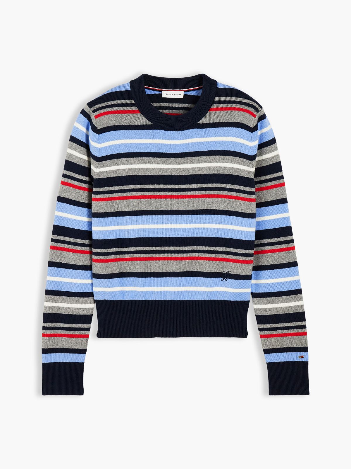 Premium Knit Crew Neck Jumper — Grey
