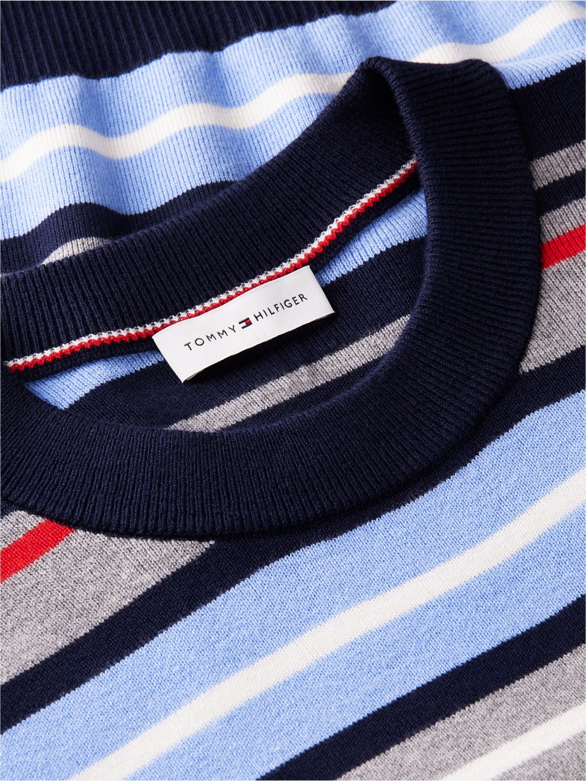 Premium Knit Crew Neck Jumper — Grey