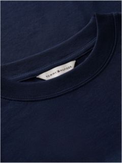 Logo Jersey Crew Neck T-Shirt — Blue 6
