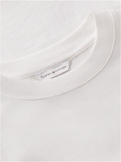 Logo Jersey Crew Neck T-Shirt — White 6