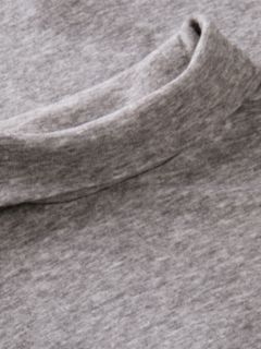 Slim Mock Neck Long Sleeve Top — Grey 6