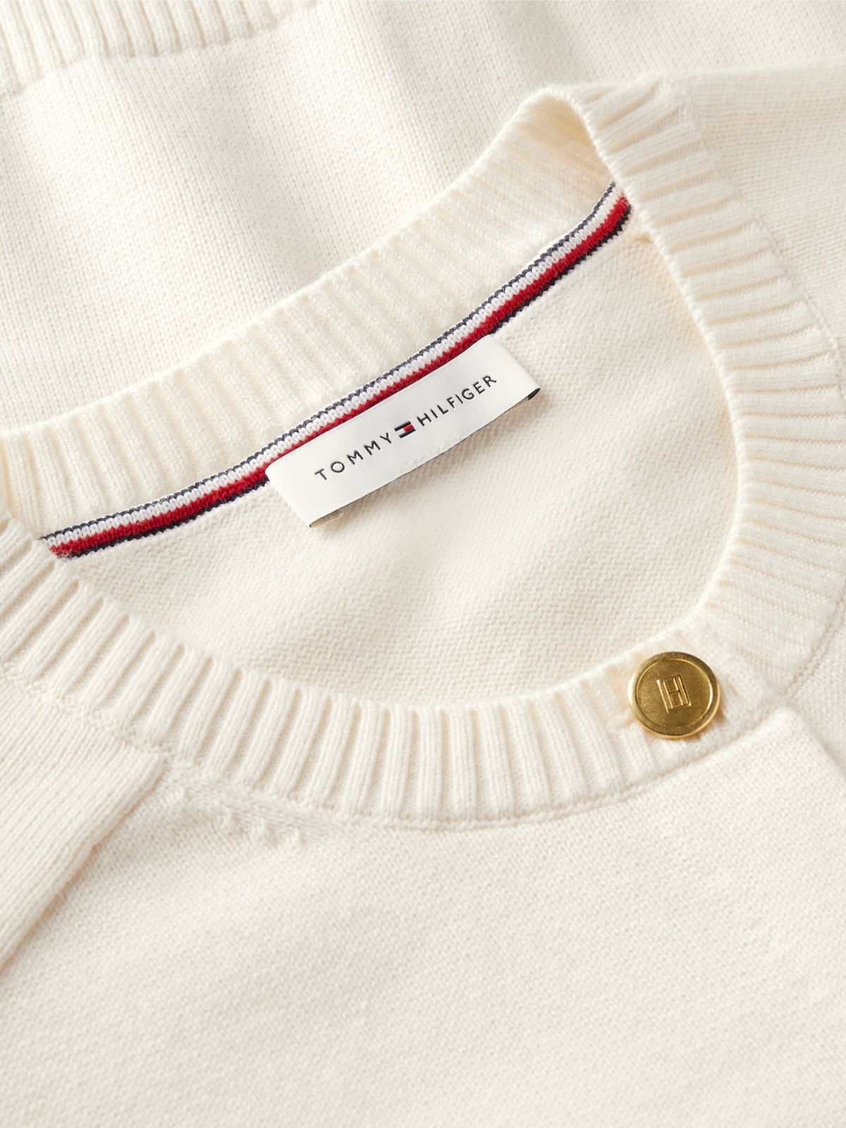 Slim Gold-Tone Button Jersey Cardigan — Yellow