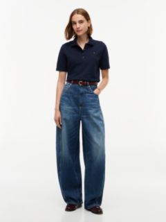 High Rise Loose Balloon Jeans — Denim 2