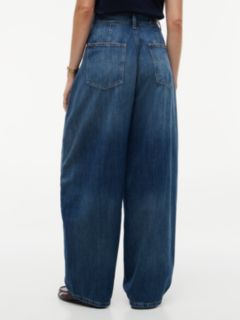 High Rise Loose Balloon Jeans — Denim 6