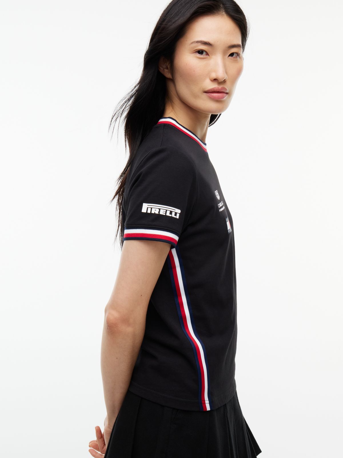 TH x Cadillac Formula 1® Team Back Logo T-Shirt — Black