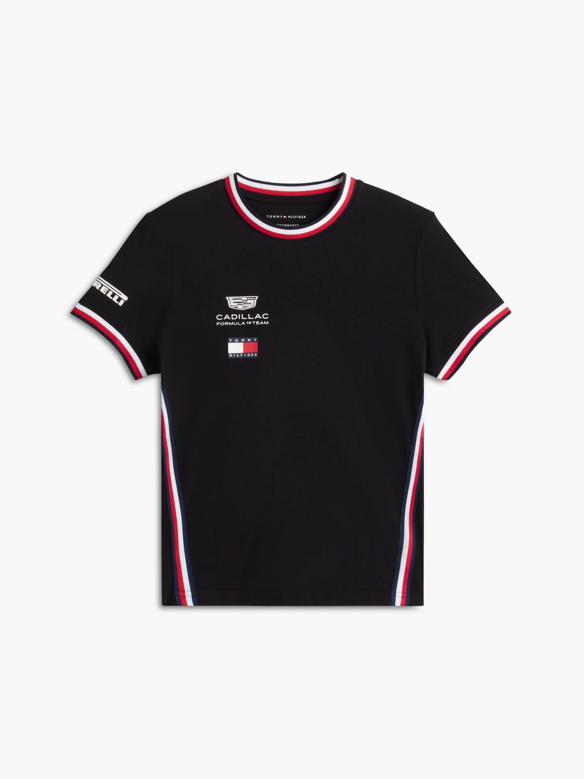 TH x Cadillac Formula 1® Team Back Logo T-Shirt — Black