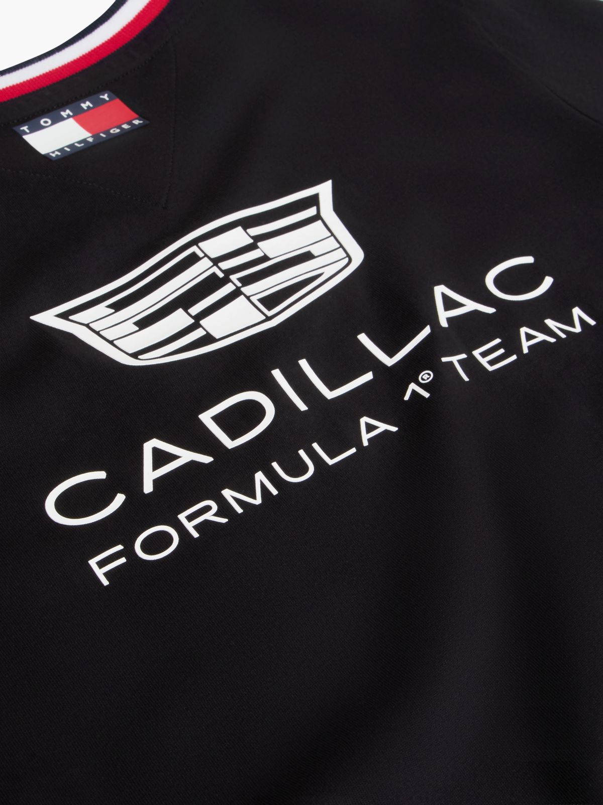 TH x Cadillac Formula 1® Team Back Logo T-Shirt — Black