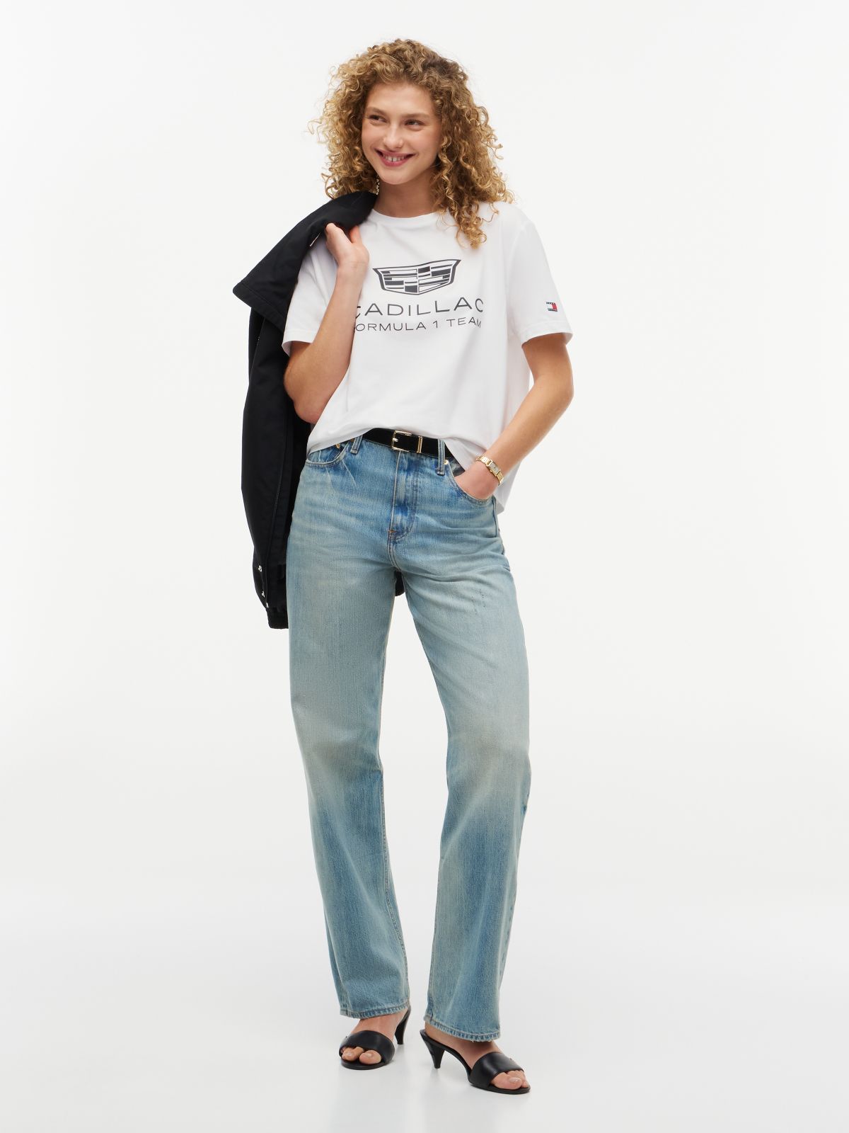 TH x Cadillac Formula 1® Team Logo T-Shirt — White
