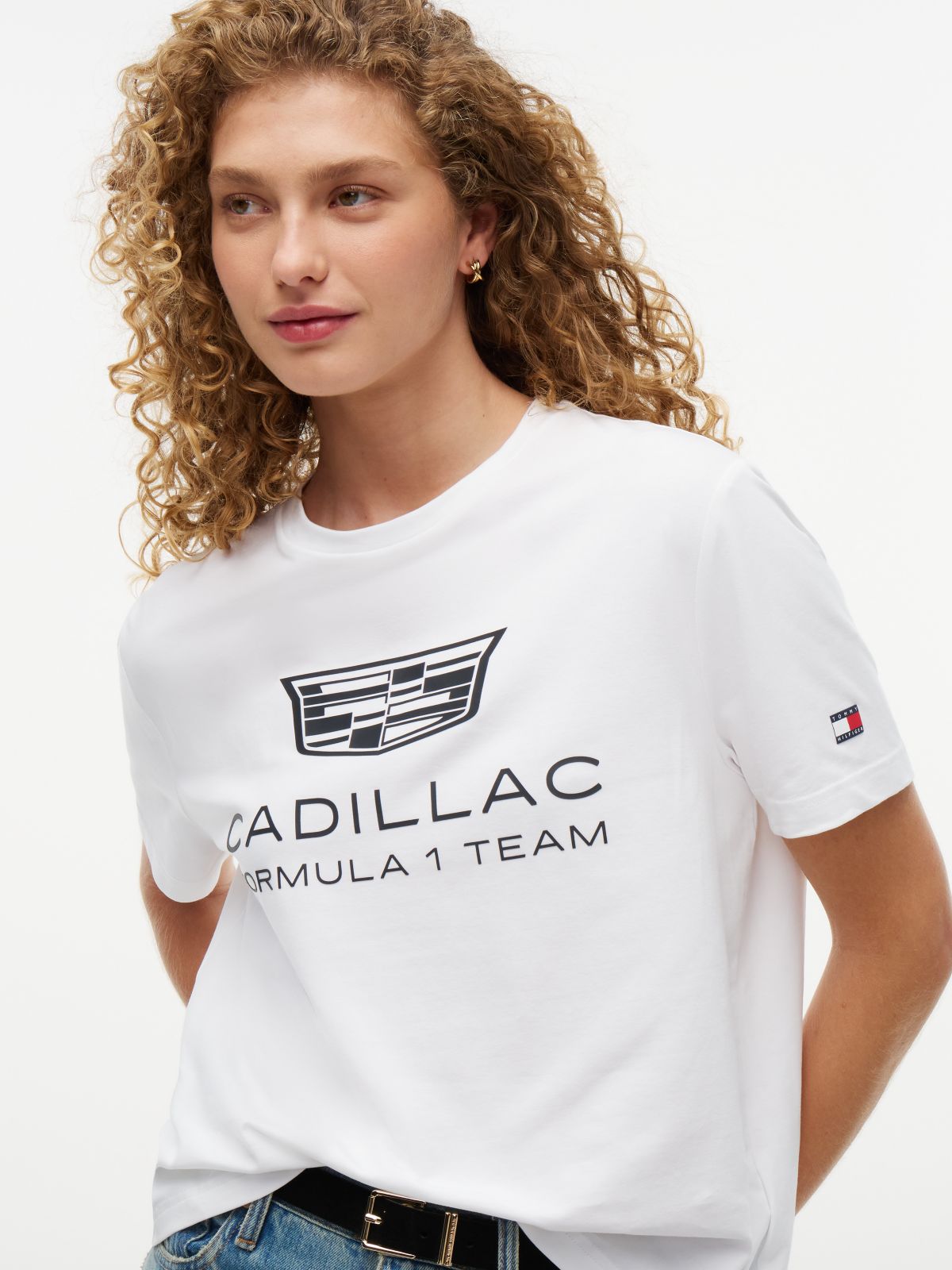 TH x Cadillac Formula 1® Team Logo T-Shirt — White