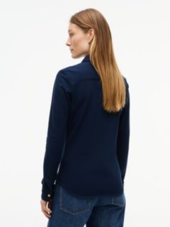 1985 Regular Fit Gold-Tone Button Shirt — Blue 4