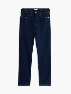 denim harlow mid rise skinny topstitch jeans for women tommy hilfiger