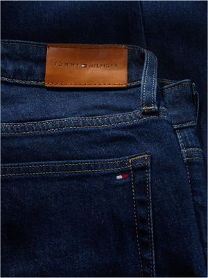 denim harlow mid rise skinny topstitch jeans for women tommy hilfiger